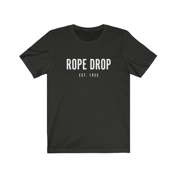Rope Drop Black Tee